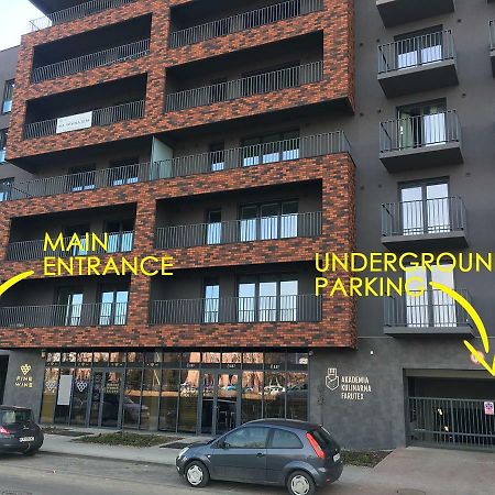 Navyblue Apartment Cracow Free Parking Tv Krakkó Kültér fotó